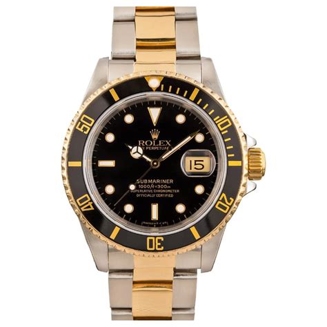 compare prices rolex perpetual submariner oyster watch 16613|rolex submariner cost 2021.